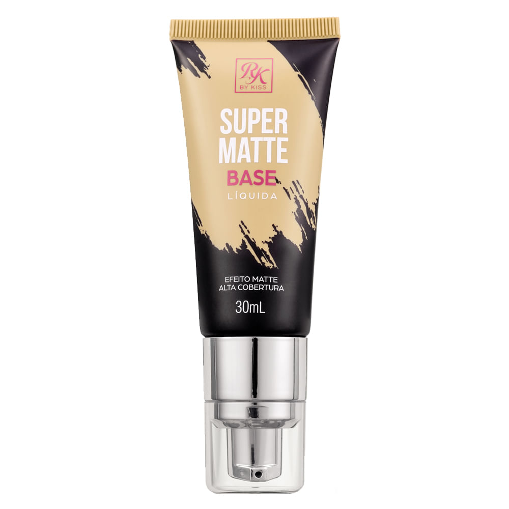 Base Líquida Ruby Kisses - Super Matte — Bege