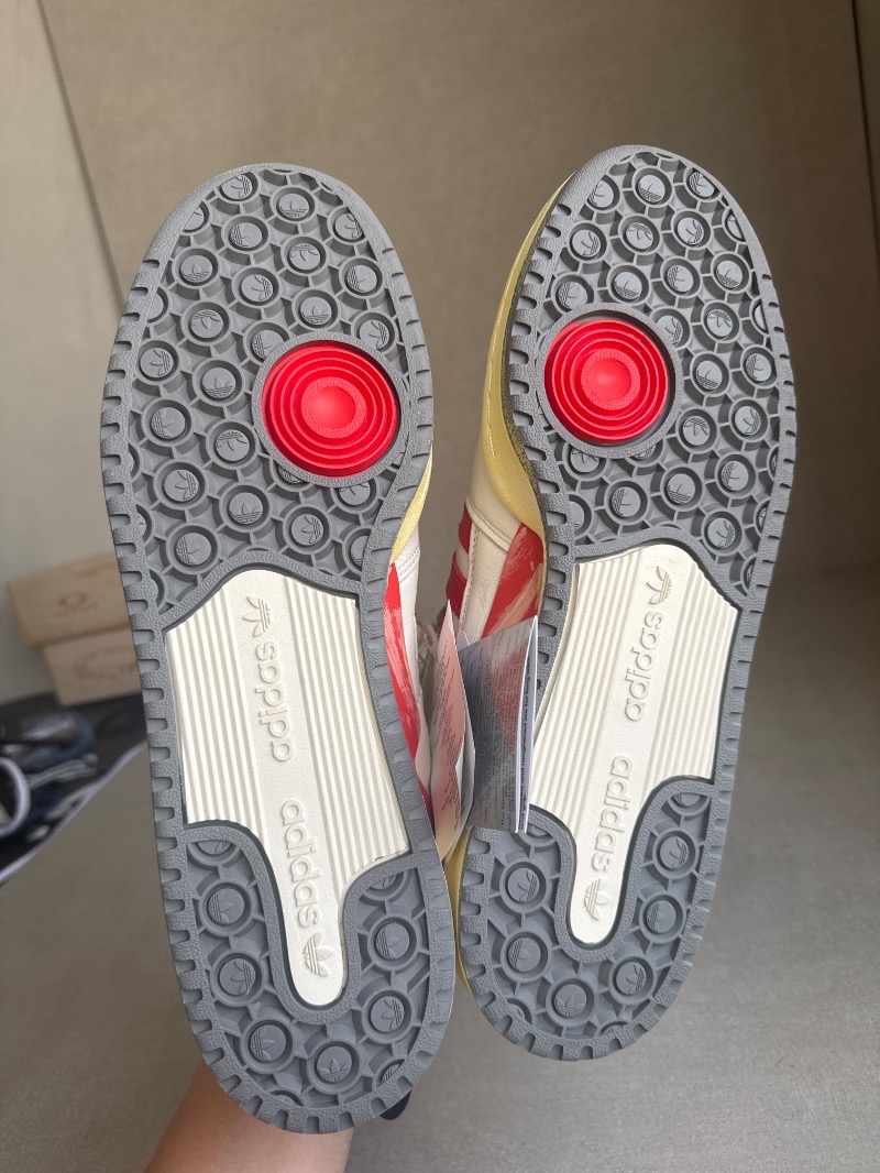 Foto 2 de adidas Forum 84 Low Cloud White Red — 43, Novo