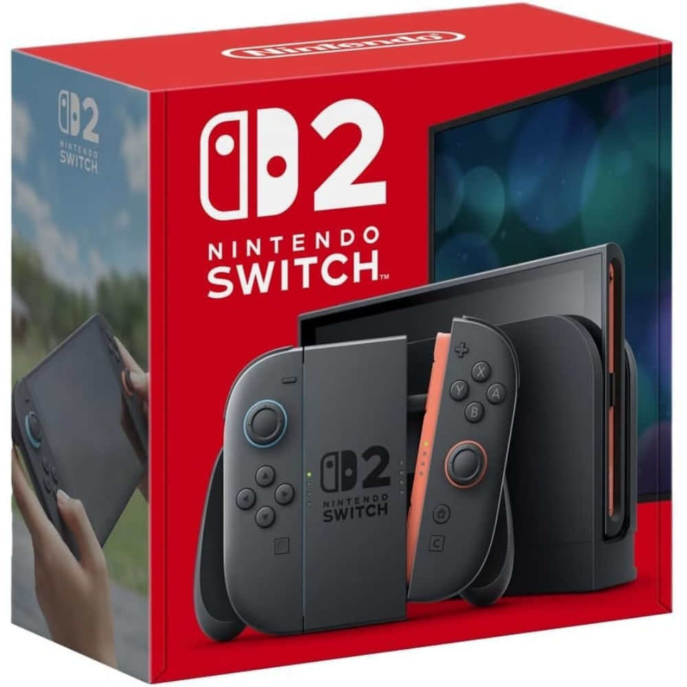 Console Nintendo Switch 2 256GB Nacional de Tomada Preto