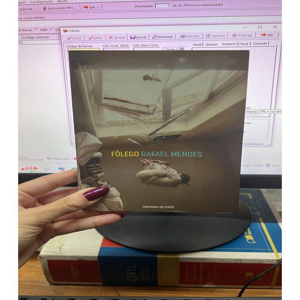 Fôlego autor Rafael Mendes