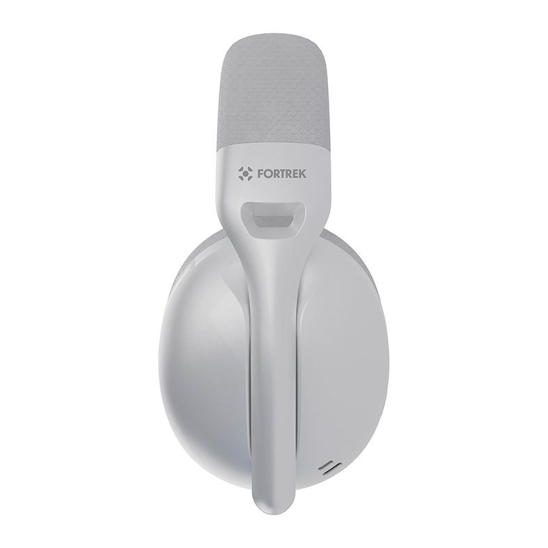 Foto 2 de Headset Gamer Fortrek Wise Air, Drivers 40mm, Wireless, Branco, 84981