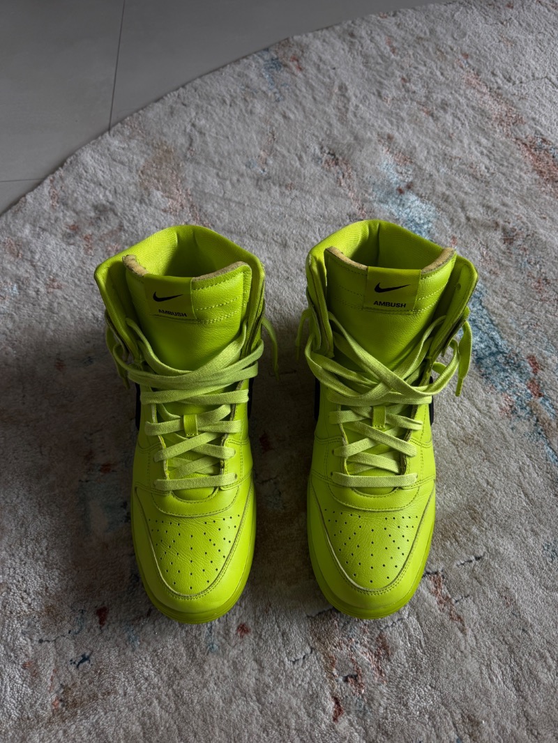 Foto 3 de Ambush x Nike Dunk High Flash Lime — 43.5, Usado
