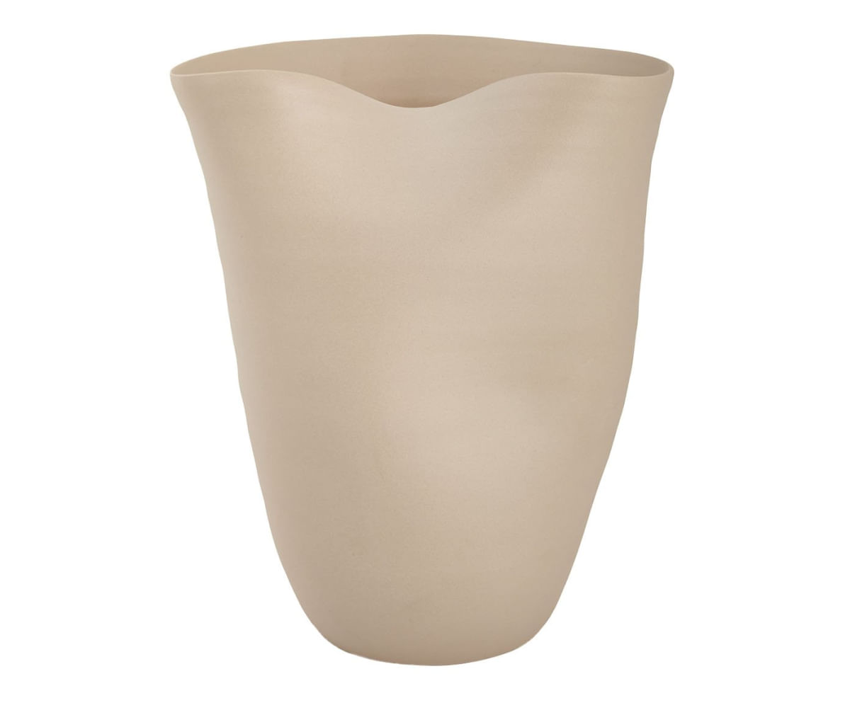 Vaso em Cerâmica Calme Off White Off White