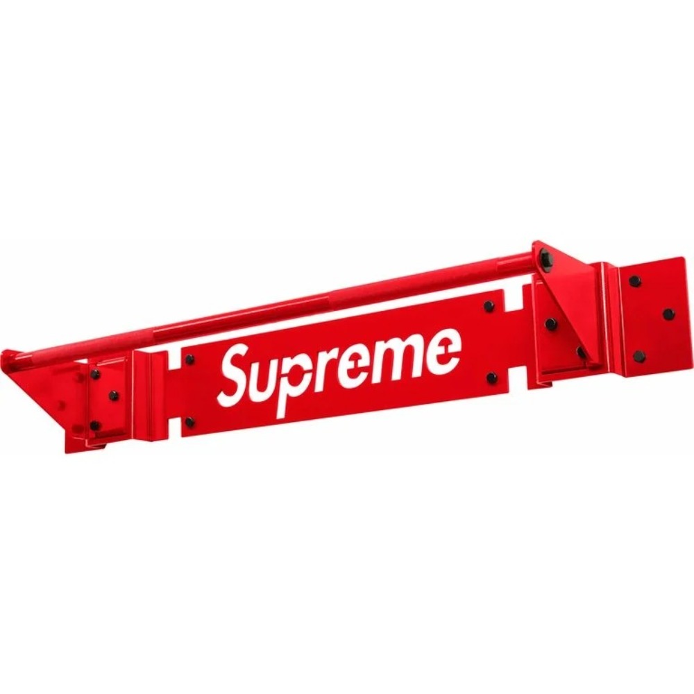 Tru Grit x Supreme Barra Fixa e Placa Red — Único, Novo