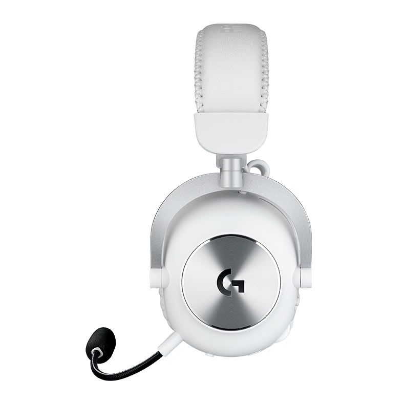 Foto 2 de Headset Gamer Logitech G Pro X 2 Lightspeed, Wireless, Drivers 50mm, Branco, 981-001268