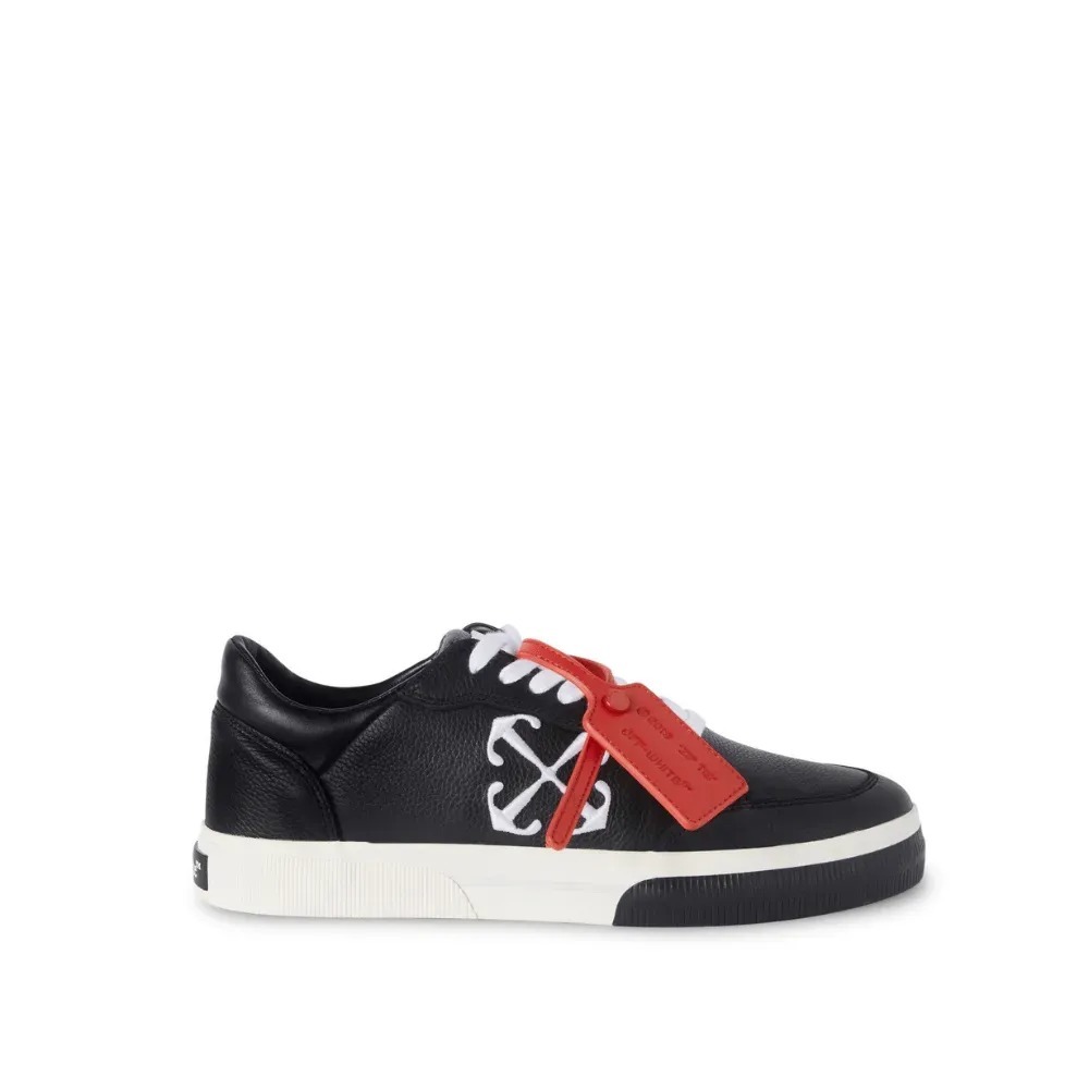 Off-White New Low Vulcanized Black White — 46, Novo