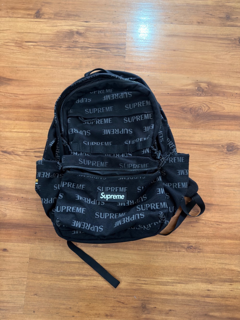 Mochila Supreme Cordura Black FW26-W1 — Único, Novo