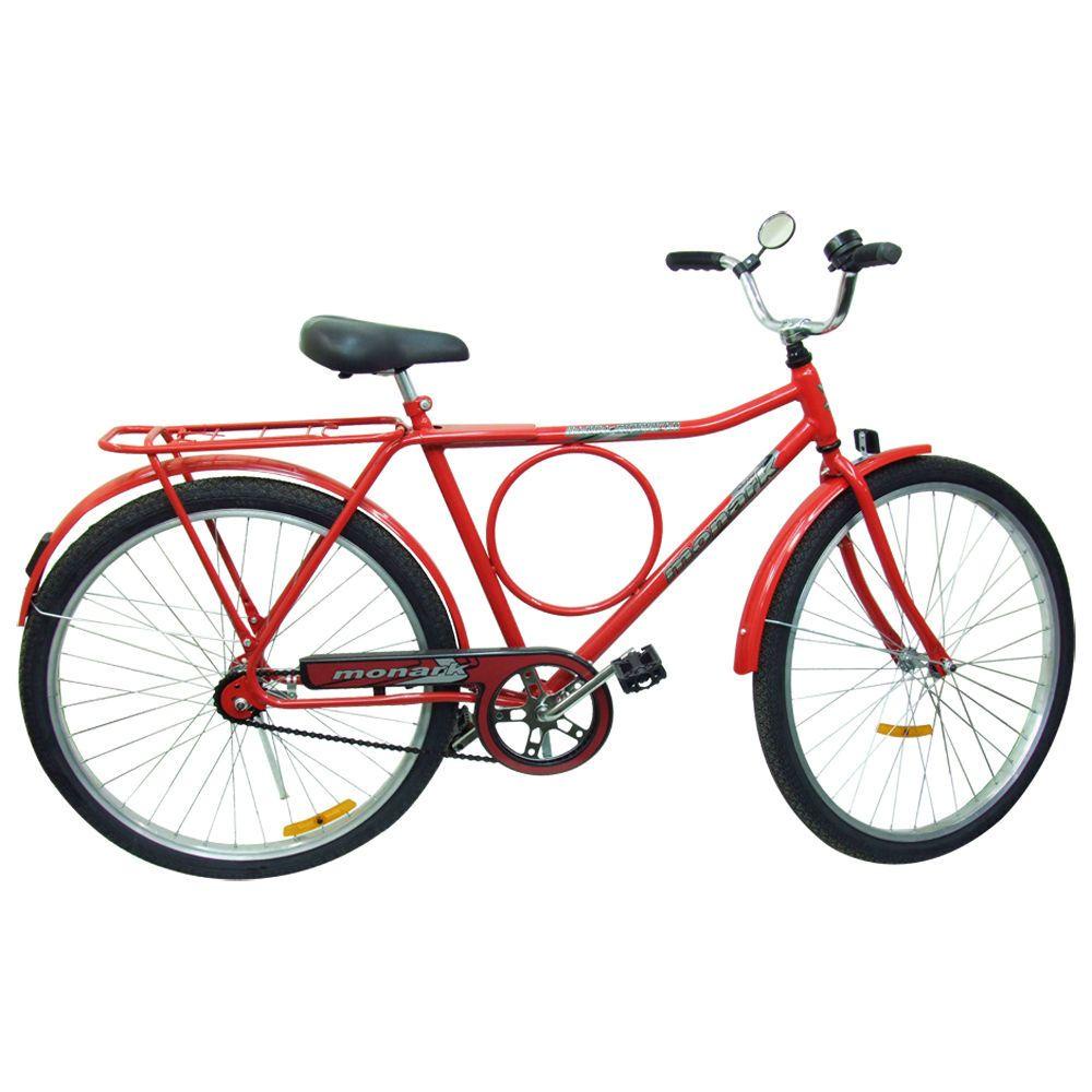 Bicicleta Monark Barra Circular Aro 26 Quadro Aço Carbono