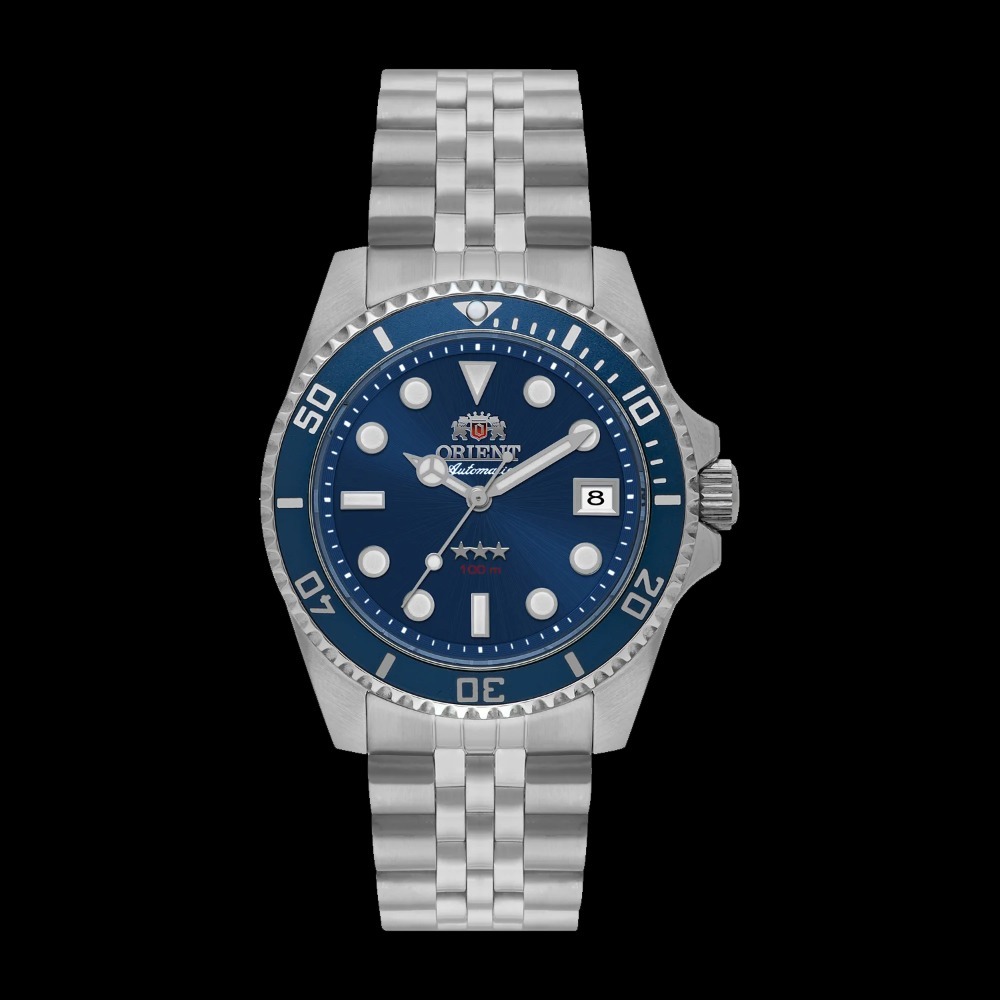 Relógio Orient Submariner 39 Blue 39 mm — Único, Novo