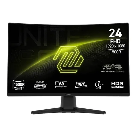 Foto 2 de Monitor Gamer MSI MAG 242C, Full HD, 180Hz