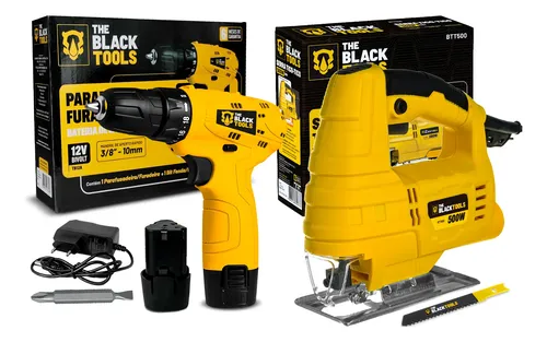 Serra Tico Tico 500w Com Lamina + Parafusadeira 12v Sem Fio 110v/220v