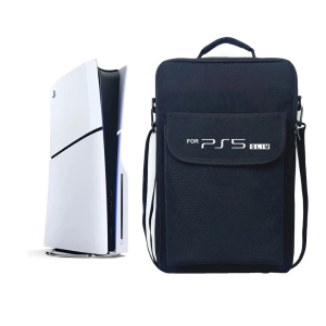 Novo ps5 fino maleta de transporte portátil armazenamento bolsa ombro capa protetora mochila para playstation 5 magro a