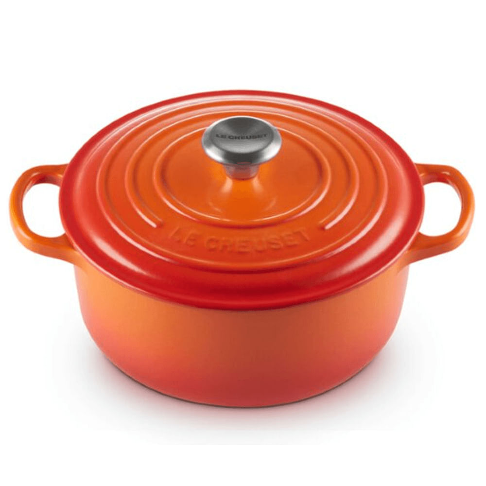 Caçarola Redonda 28Cm Laranja Signature - Le Creuset