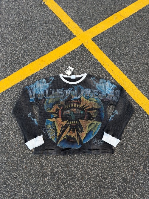 Moletom Vale Lives Forever Worldeater Thermal Black — G, Novo