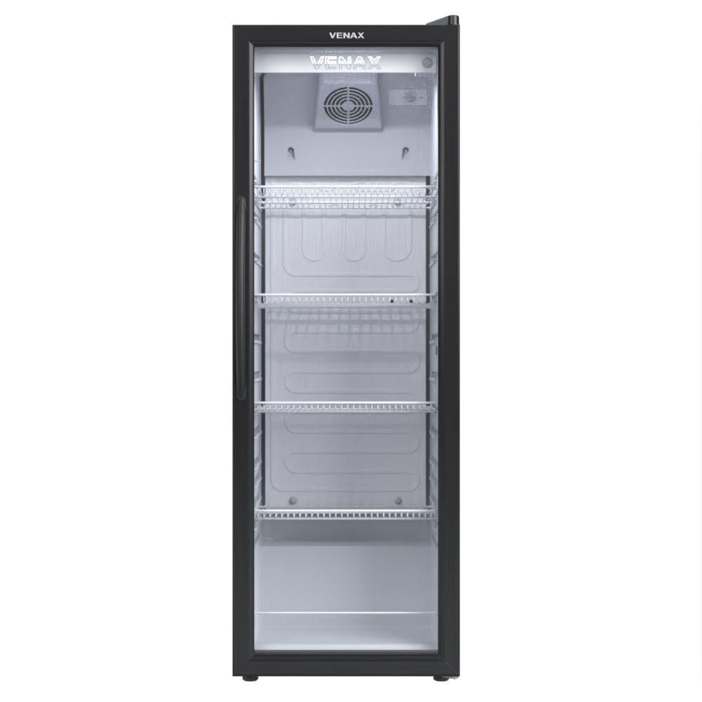 Refrigerador Expositor Vertical Para Bebidas Venax VV 200 Preto Fosco 127V
