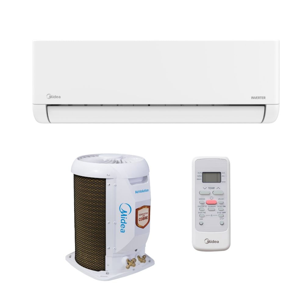 Ar Condicionado Split Hi Wall - Inverter R-32 - Midea Lite - 18.000 BTUs - Frio - 220V Monofásico