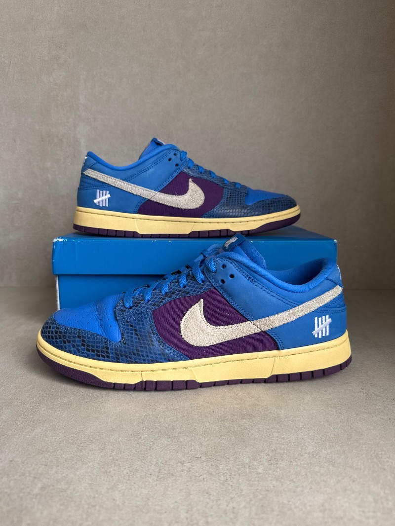 Foto 2 de Undefeated x Nike Dunk Low SP 5 On It — 44, Usado