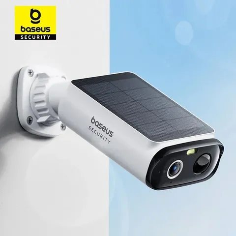 Camera Segurança Solar 2K IP67 Baseus S1 Lite