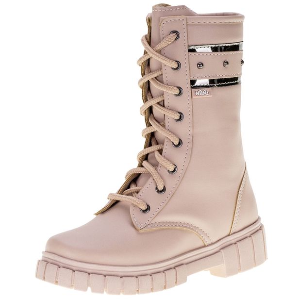 Bota Infantil Coturno Nilqi - 1550 ROSA 29