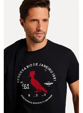Camiseta Sb Algodão Carimbo Gaze Reserva