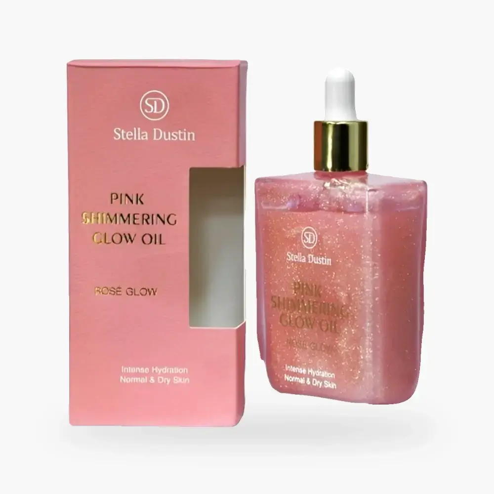 Óleo Corporal Pink Shimmering Glow Oil — 100 ML