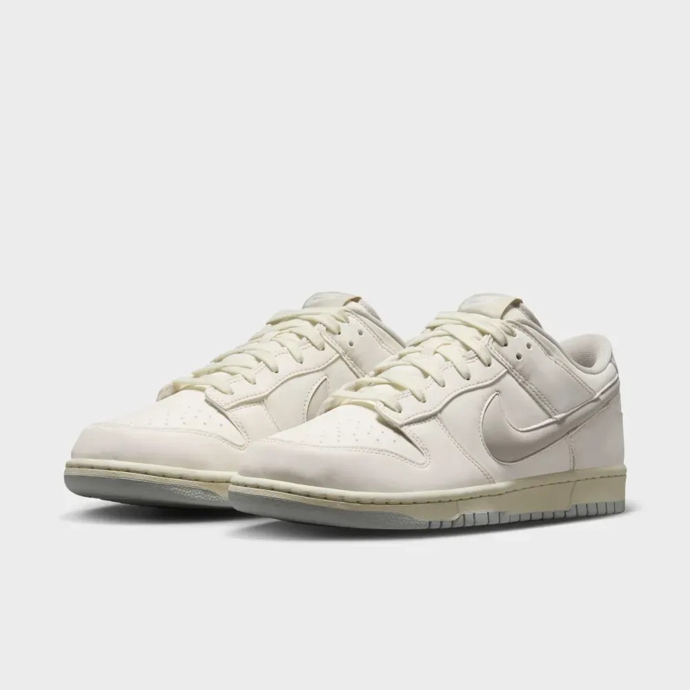 Nike Dunk Low Retro Premium Sail Light Bone — 40, Novo