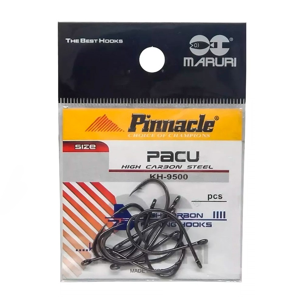 Foto 2 de Anzol Pinnacle Pacu Black Nickel C 10 Pçs - Maruri