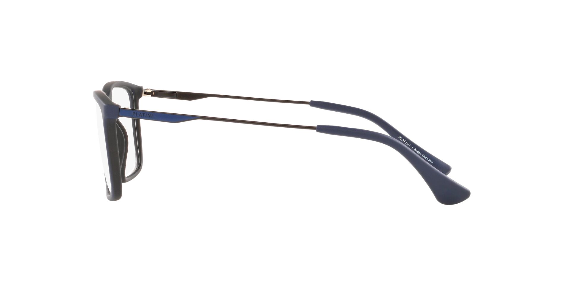 Foto 4 de Armação de Óculos de Grau Platini, modelo P93156, cor G780, tamanho 58