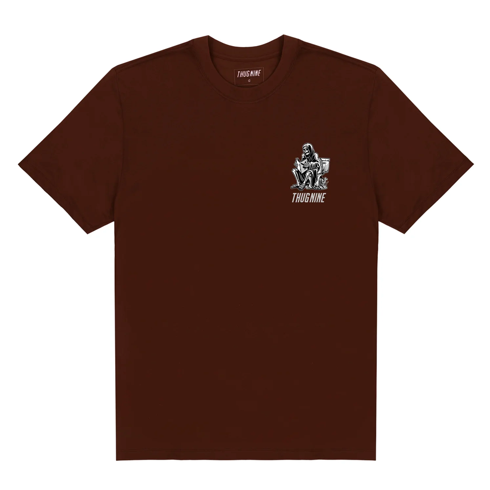 Camiseta Thug Nine Turmoil Brown — M / G / XG, Novo