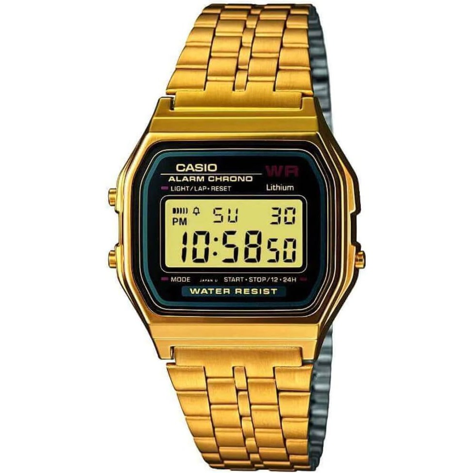 RELOGIO CASIO VINTAGE FEMININO A159WGEA-1DF