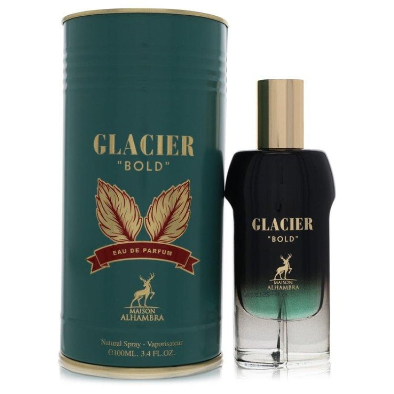 Perfume Maison Alhambra Glacier Bold 100 ML Eau De Parfum Spray (Unisex) Masculino