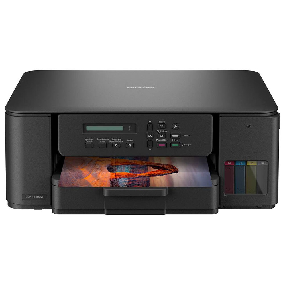 Impressora multifuncional tanque de tinta DCPT530DW Brother