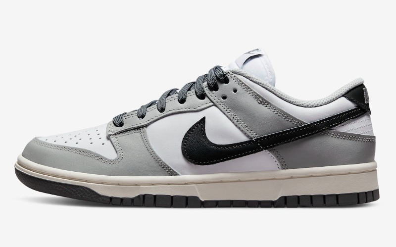 Nike Dunk Low Light Smoke Grey — 40, Novo