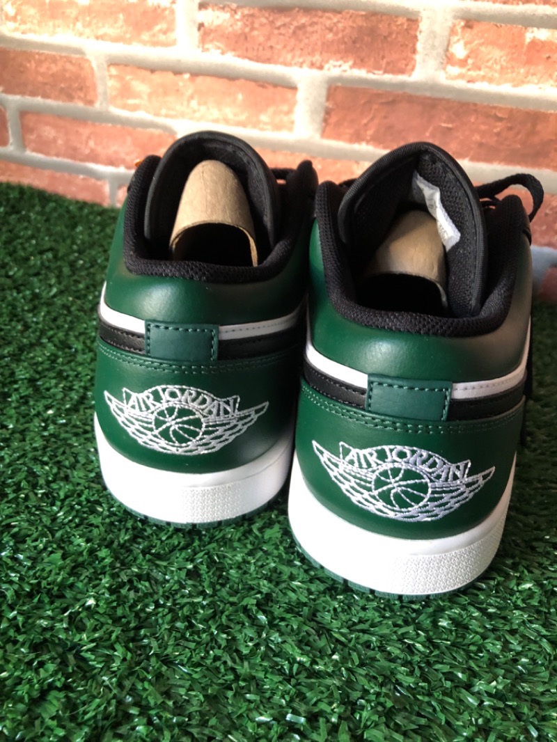 Foto 4 de Air Jordan 1 Low Green Toe — 43, Novo