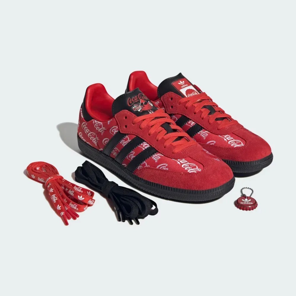 Coca-Cola x adidas Samba OG Red Core Black Cloud White — 40 / 41 / 42 / 43, Novo
