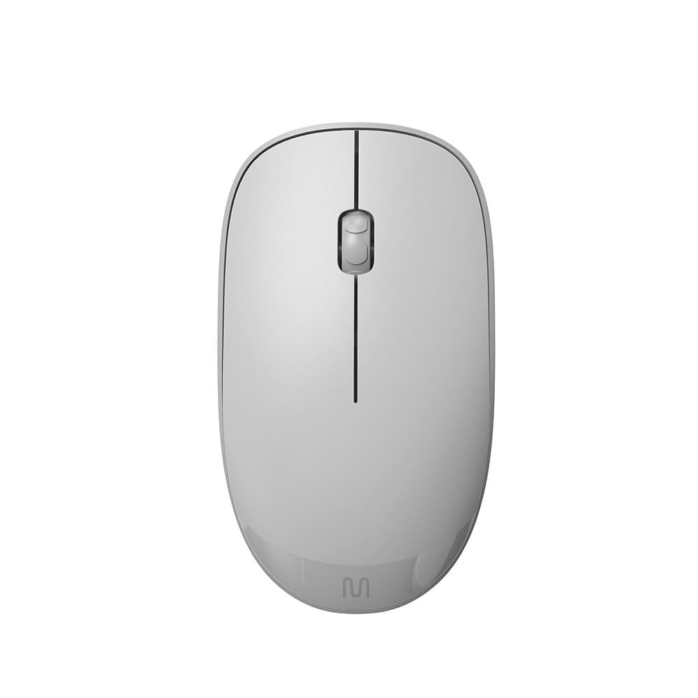 Mouse Sem Fio Slim MS300 1200 DPI 3 botões Branco Multi - MO341 MO341