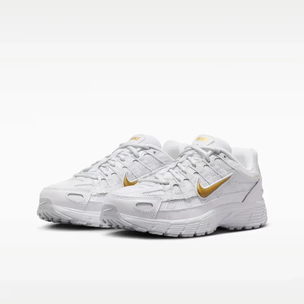 Nike P-6000 GS White Pure Platinum Metallic Gold — 34 / 35 / 36 / 37.5 / 38, Novo