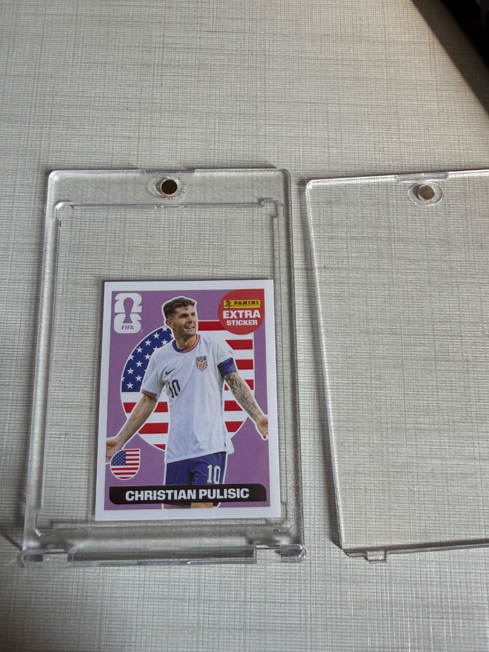 Figurinha Panini Christian Pulisic Legend Roxo FIFA World Cup 2026 — Único, Novo