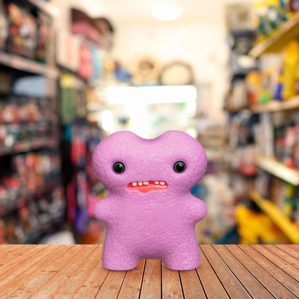 Foto 5 de Mini Boneco Colecionável Fuggler 6cm - Gaptooth Mcgoo Rosa