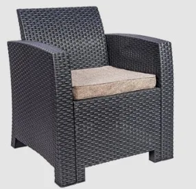 POLTRONA RATTAN CHUMBO AQUAPLAS
