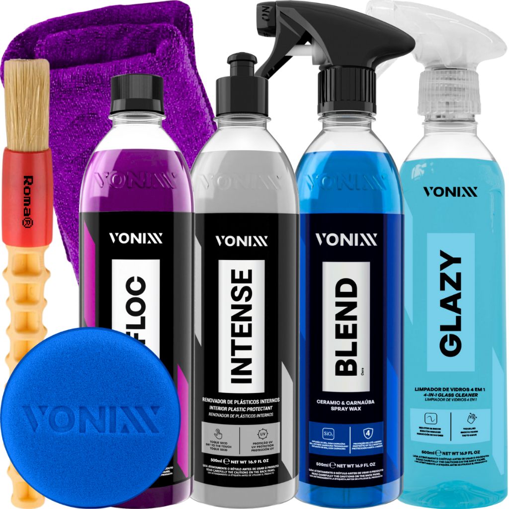 Kit Shampoo V-Floc Cera Blend Glazy Intense Vonixx
