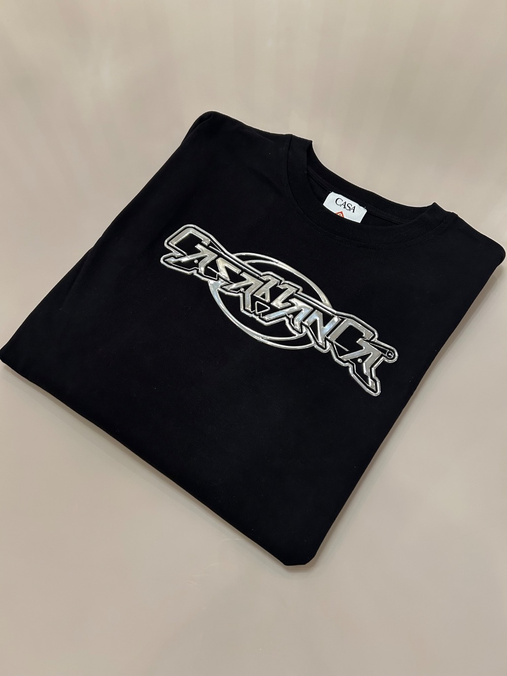 Camiseta Casablanca Chrome Black — G, Novo