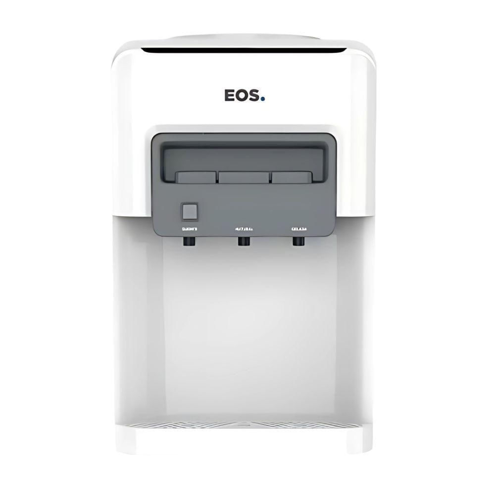 Bebedouro Eletrônico EOS Mineralle EBE06QB Água Quente Natural e Gelada para Galão Branco 110V