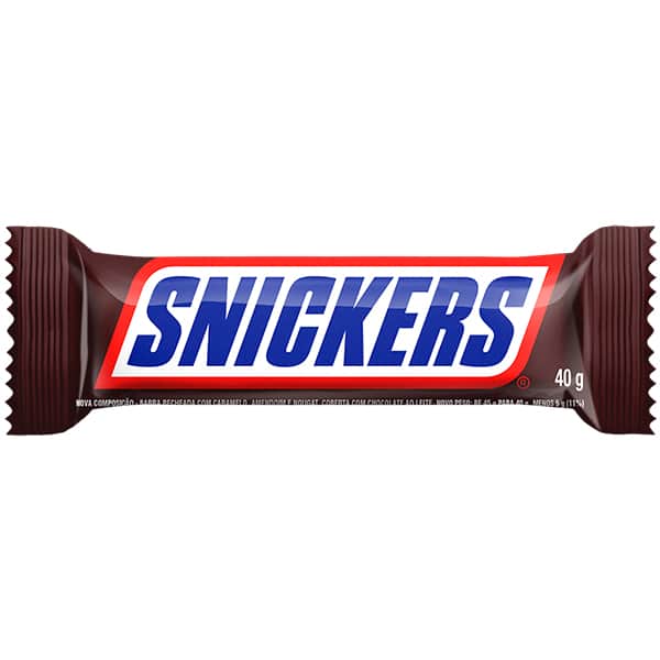 Chocolate Snickers Original, 40g, Mars Brasil - PT 1 UN