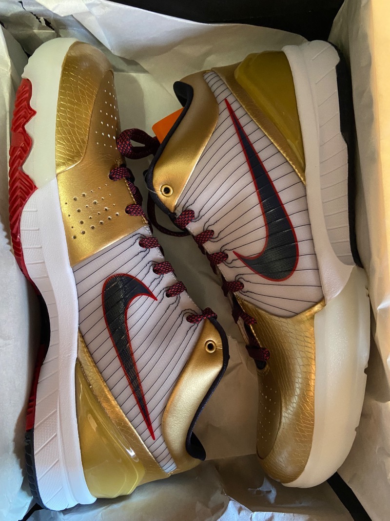 Foto 4 de Nike Kobe 4 Protro Gold Medal — 43, Novo