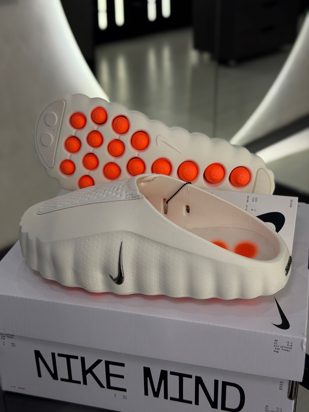 Nike Mind 001 Slide Sail — 35, Novo