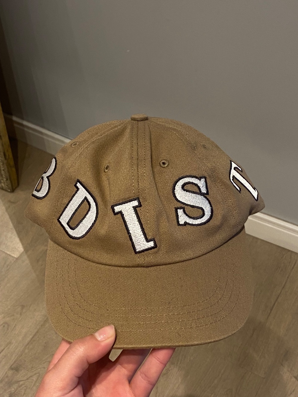 Boné Disturb Unconstructed Dad Hat Brown — Único, Novo