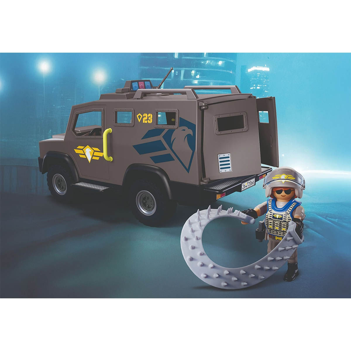 Foto 4 de Unidade Policial Tática - Playmobil Promo Pack 72066
