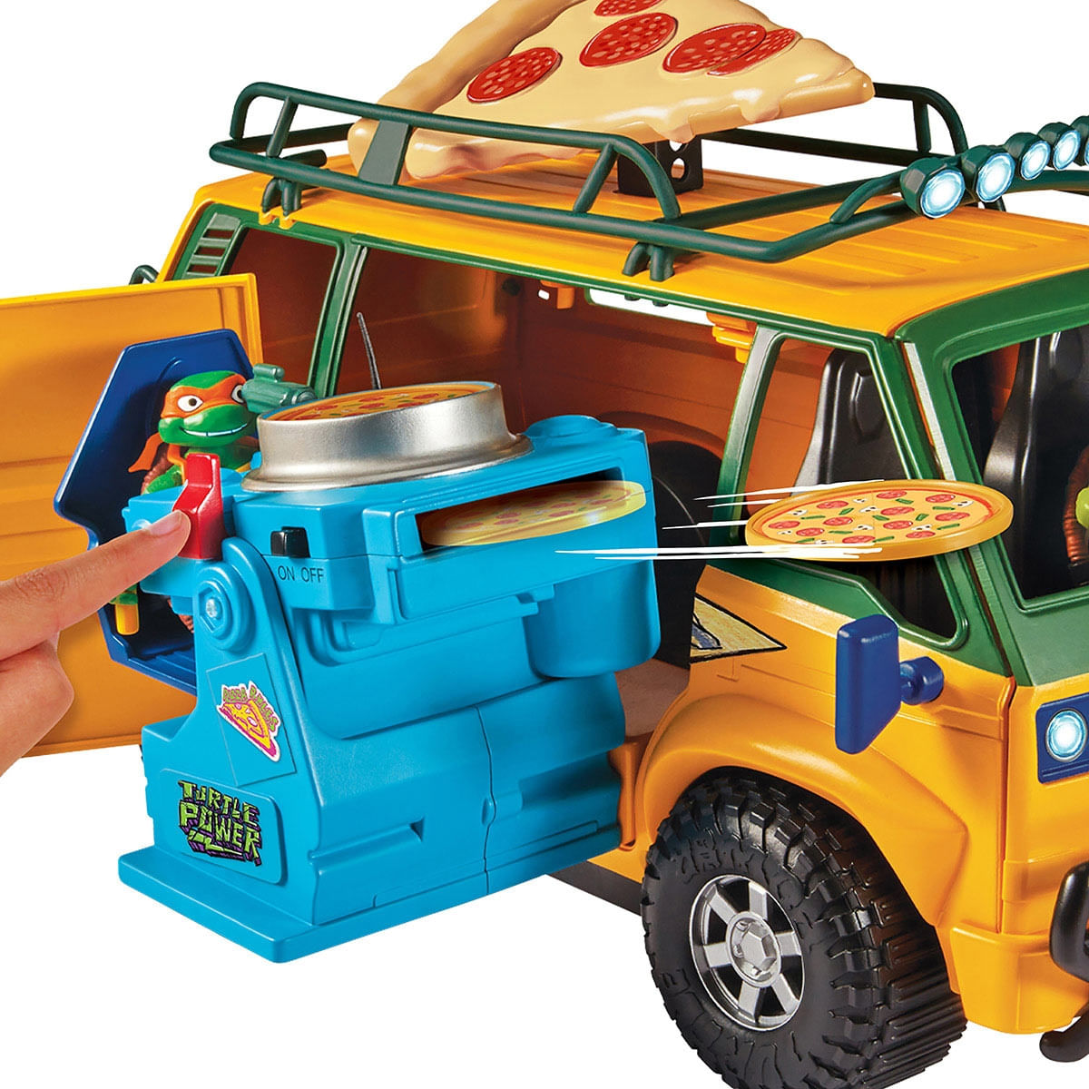 Foto 5 de As Tartarugas Ninja - Veículo Van De Entrega De Pizza