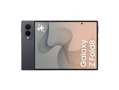 Celular Samsung Galaxy Z Fold8 256GB 12GB RAM Preto 7,6” Câm. Traseira 50+50MP Frontal 10M